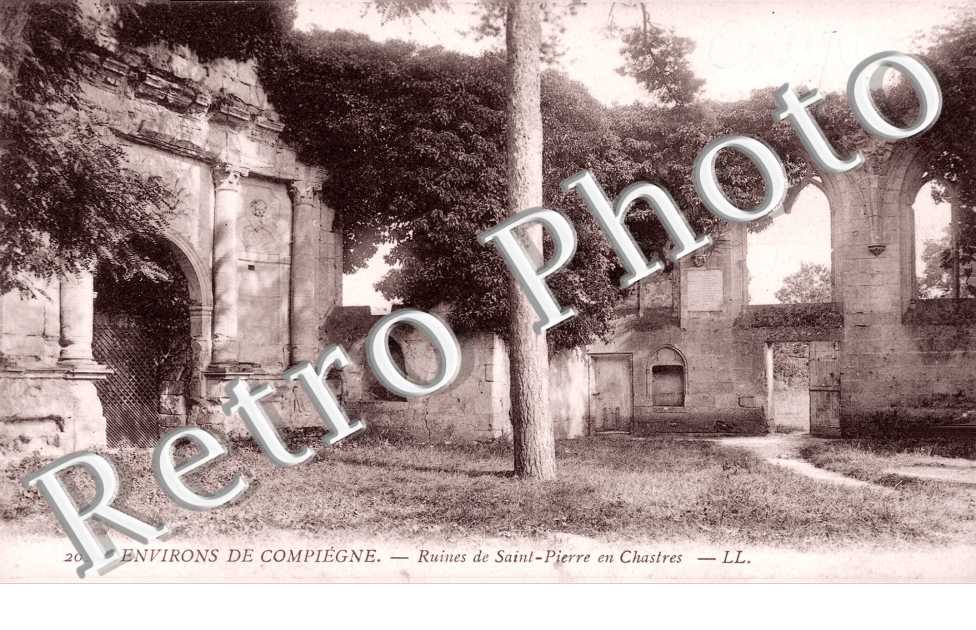 Ruines de saint pierre en chastres