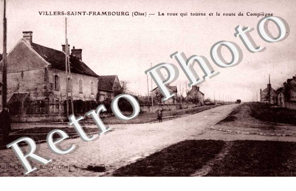 la roue qui tourne et la route de Compiegne