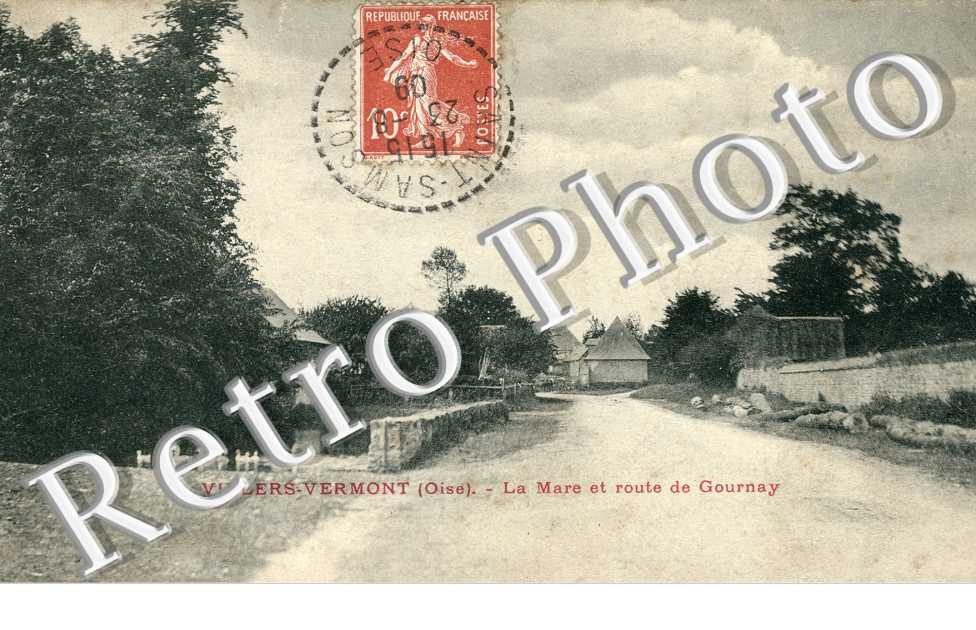 la mare et route de gournay