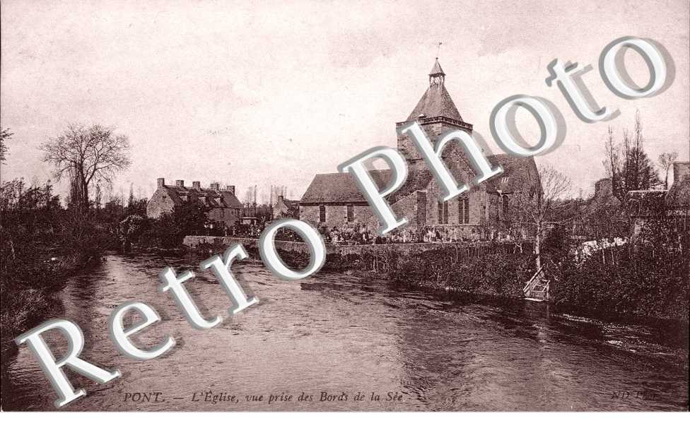 Eglise, vue prise du bord de la See