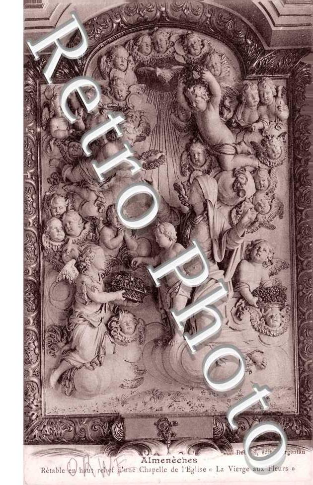 Retable d'une chapelle de l'Eglise