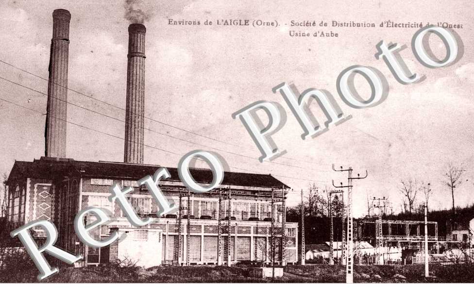 Societe de Distribution d'Electricite de l'Ouest, Usine d'Aube