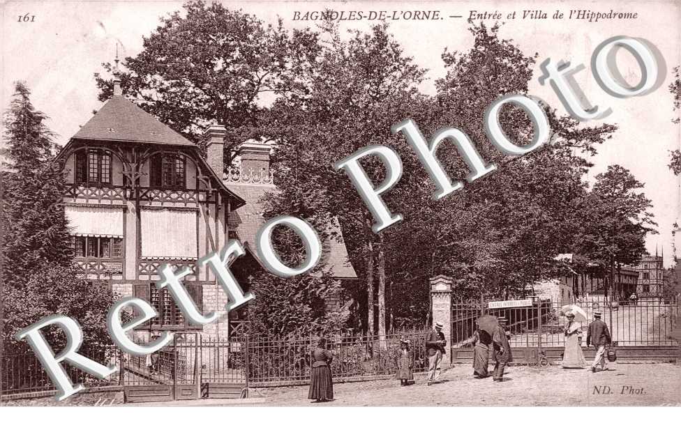 entree et Villa de l'Hippodrome