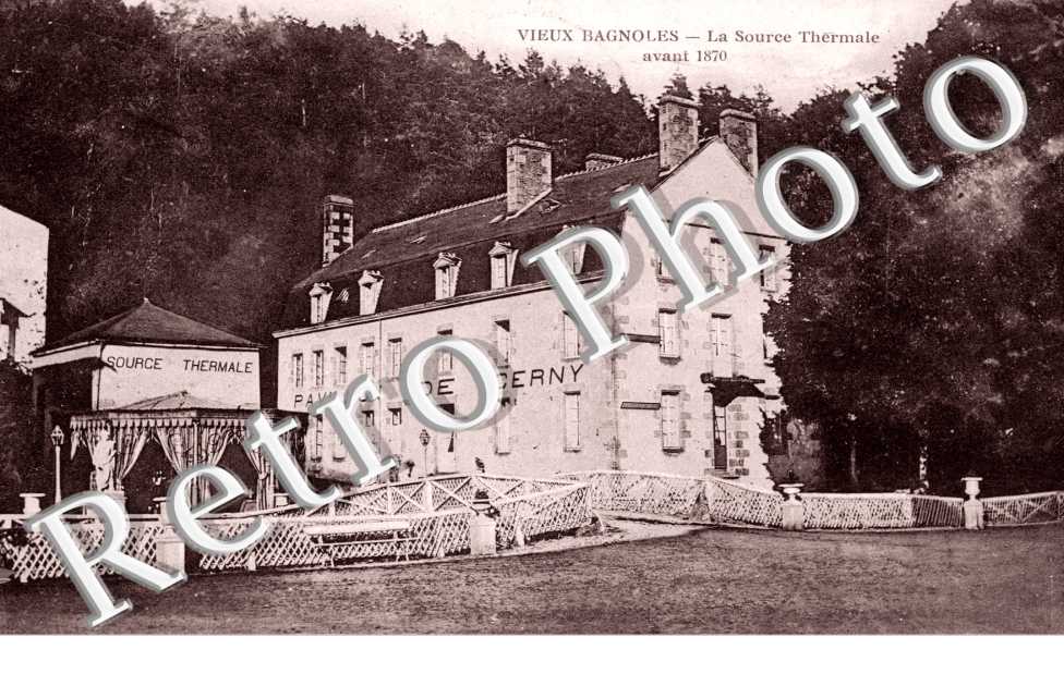 la source thermale avant 1870 