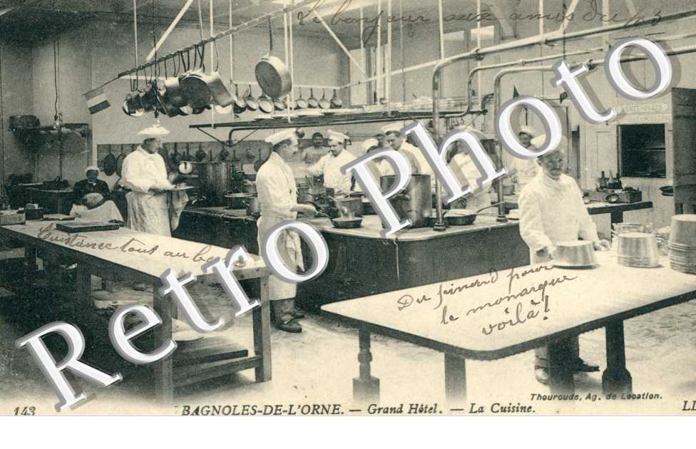 Grand Hotel, la Cuisine