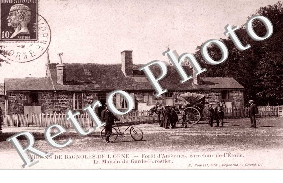 Foret d'Andaines, maison du garde forestier