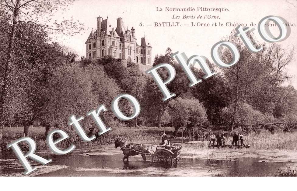l'Orne et le Chateau de Mesnil-Glaise