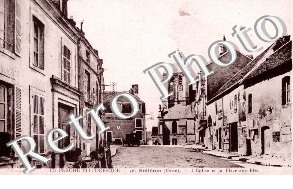 L'Eglise et la Place au Ble