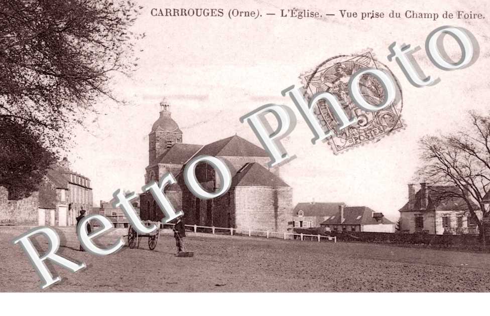 l'Eglise, Vue prise du Champ de Foire