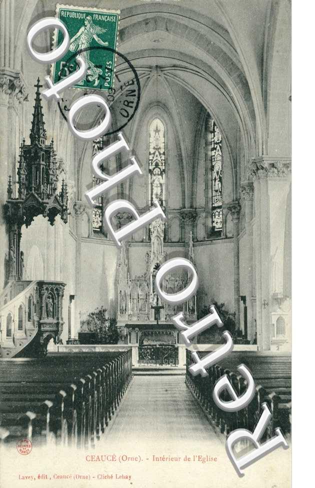intérieur de l'église