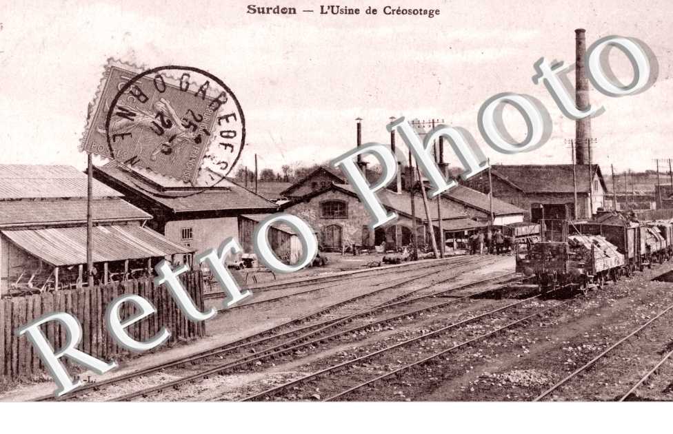 Surdon, l'Usine de Creosotage