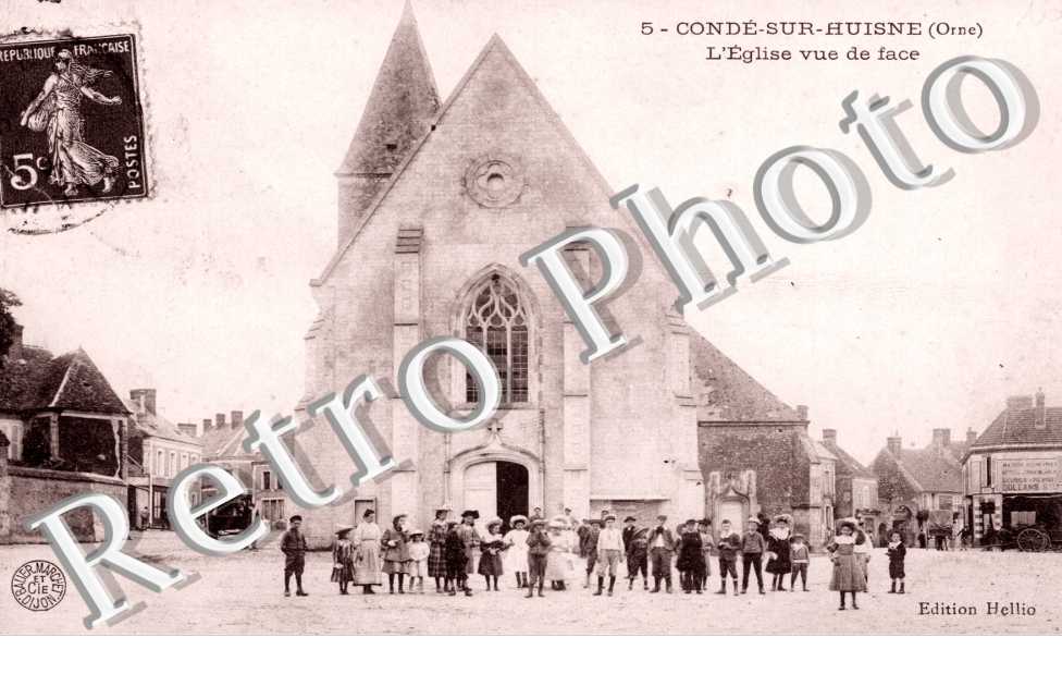 l'eglise vue de face