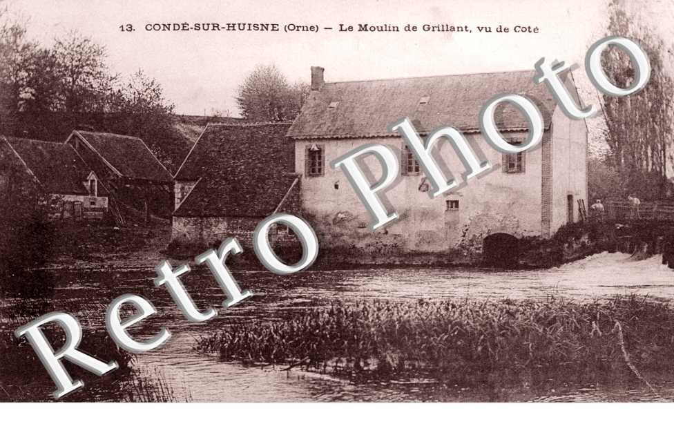 le Moulin de Grillant, vu de cote