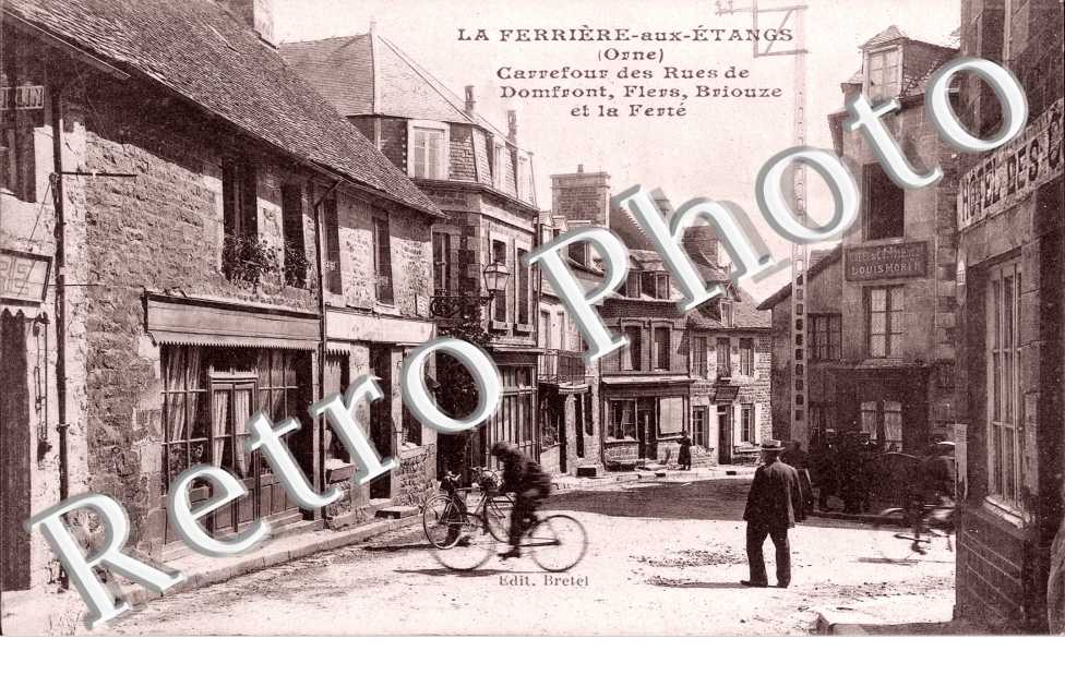 carrefour des rues de Domfront, Fiers, Belouze et la Ferte