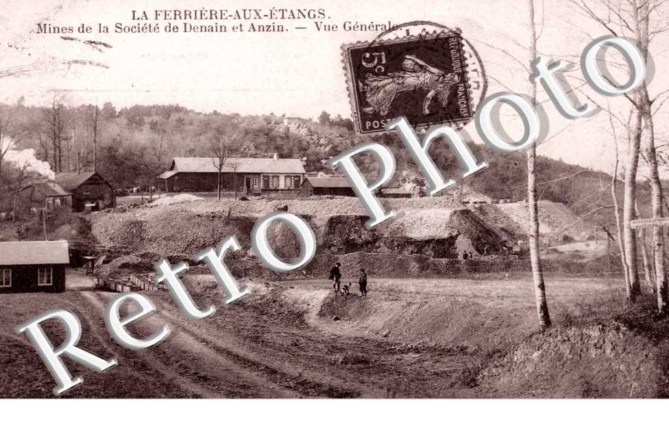 mines de la societe de Denain et Anzin Vue generale