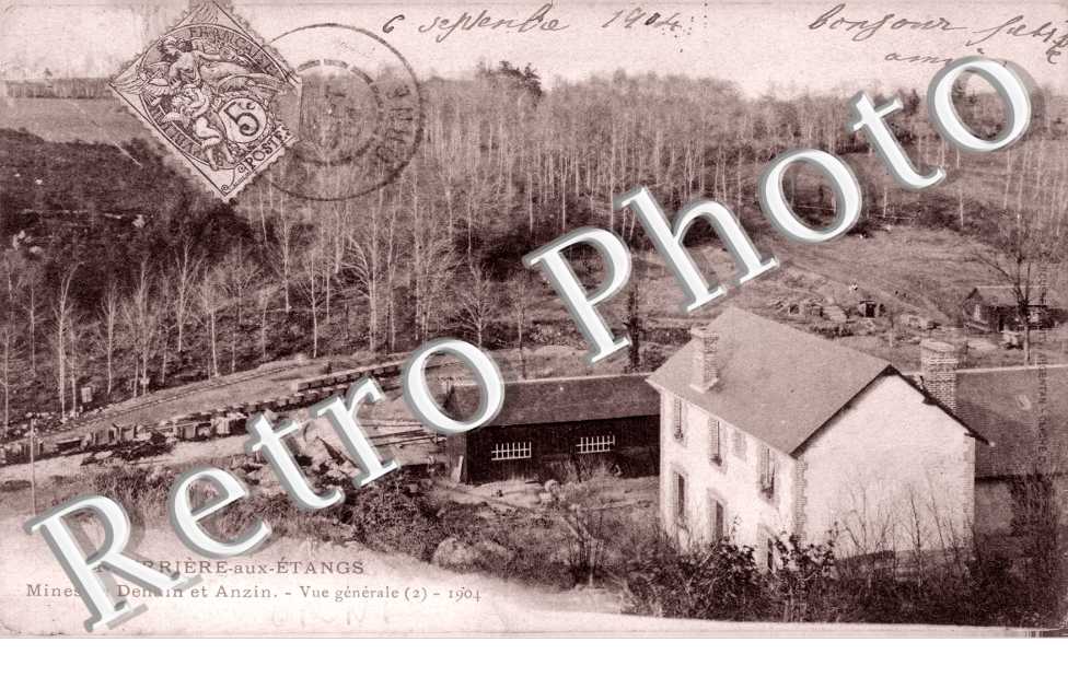 Mines de Denain et Anzin. Vue generale