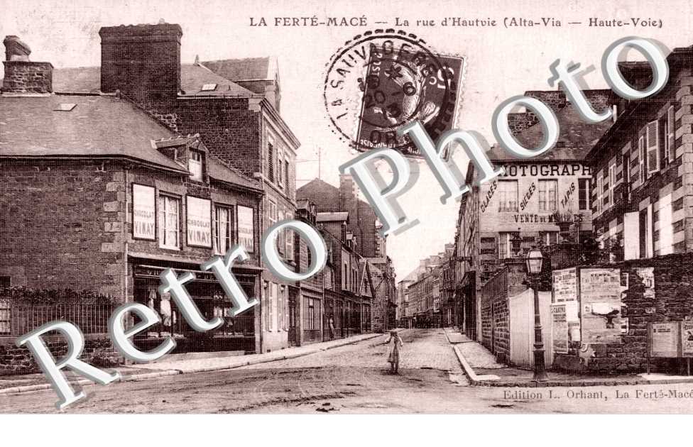 la rue Hautvie (couleur)