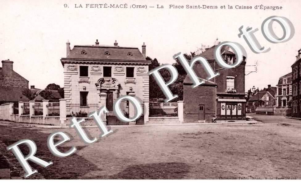 placed saint Denis et Caisse d'Epargne