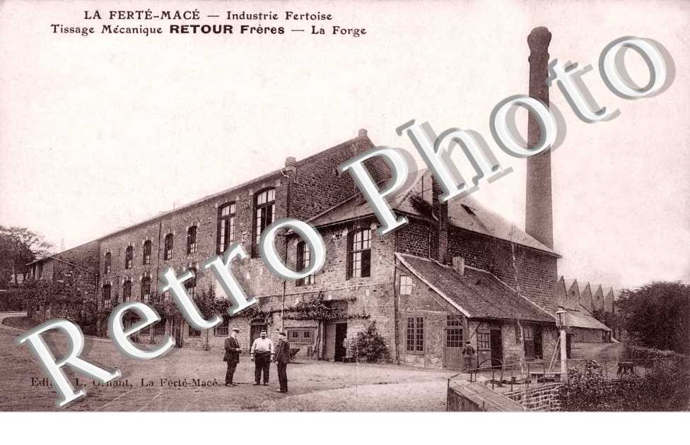 Industrie Fertoise, Tissage mecanique Retour Freres, la Forge