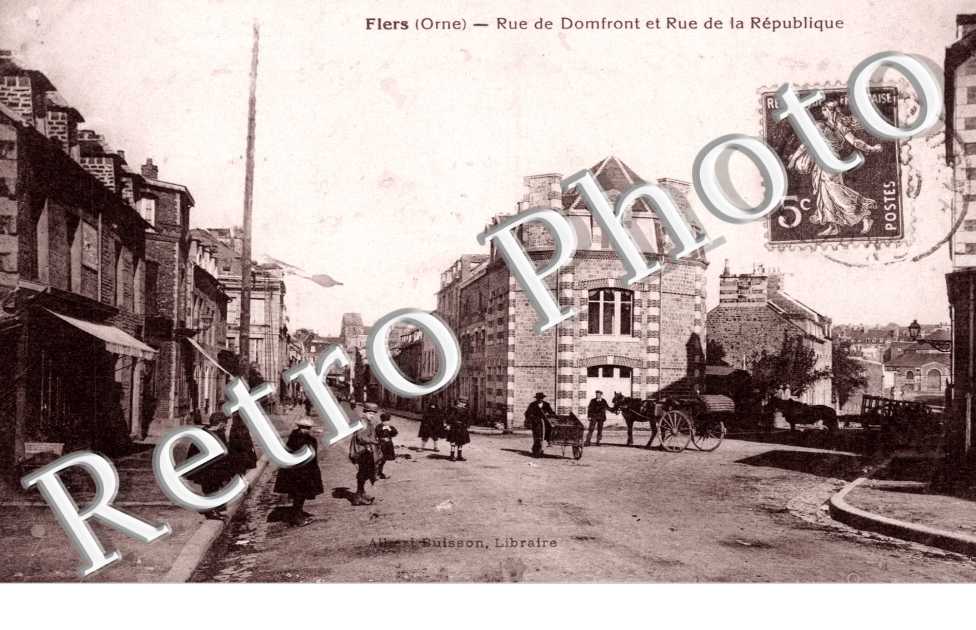Rue de Domfront et Rue de la Republique