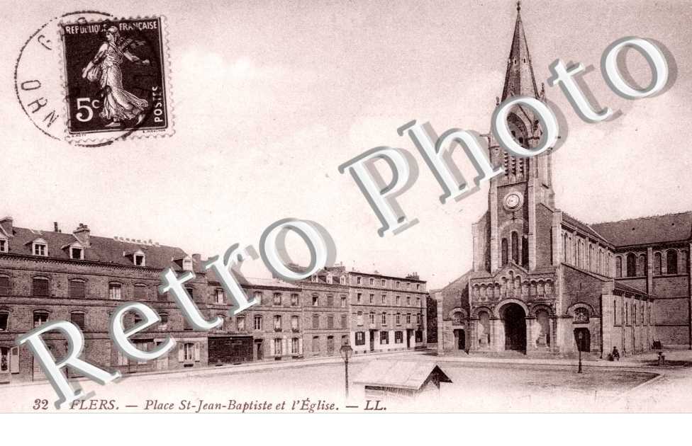 place Saint-Jean-Baptiste et l'eglise