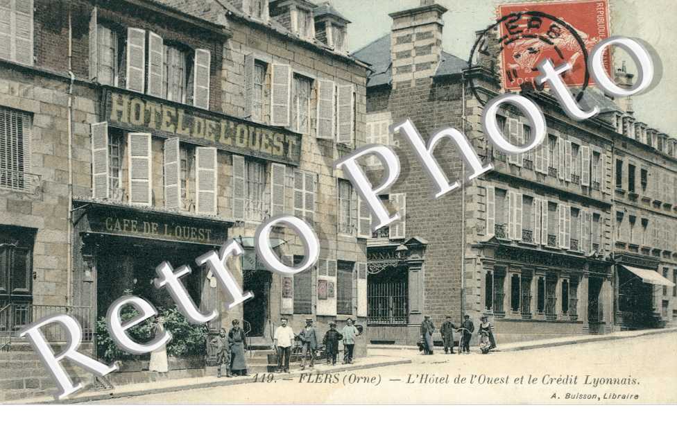 l'Hotel de l'Ouest et le Credit Lyonnais