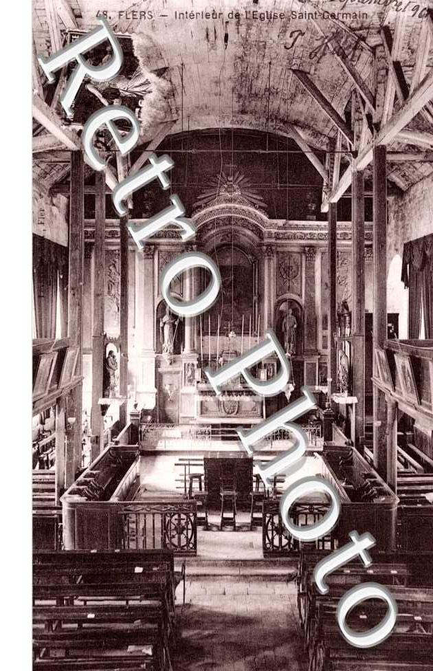 Interieur de l'eglise Saint-Germain