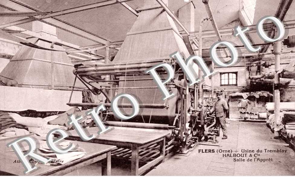 Usine du Tremblay, Halbout et Compagnie, Salle de l'Appret