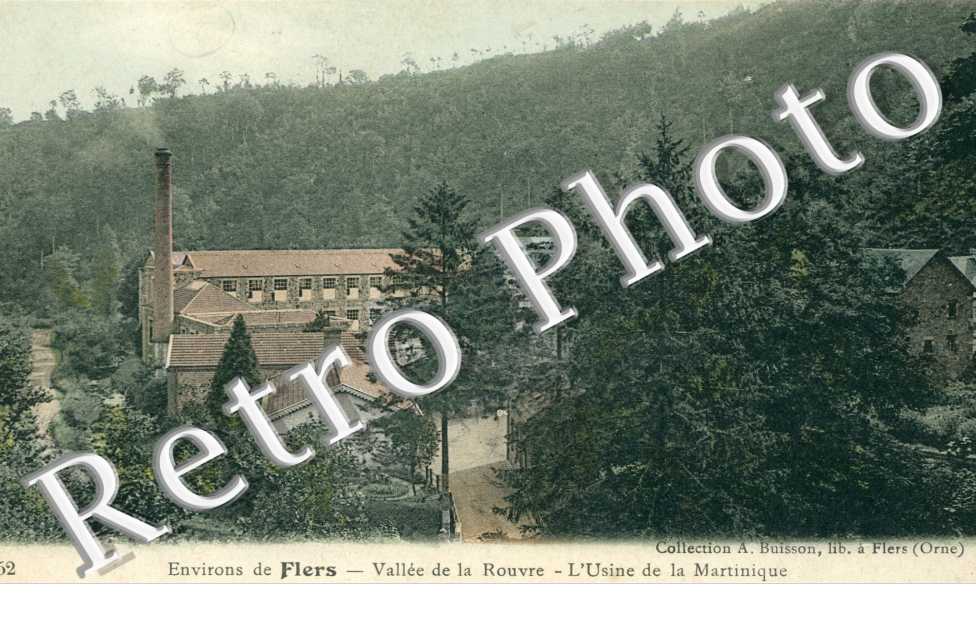 Vallee de la Rouvre, l'Usine de la Martinique