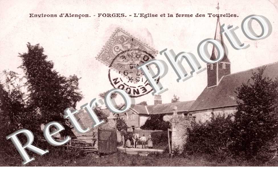 L'Eglise et la Ferme des Tourelles