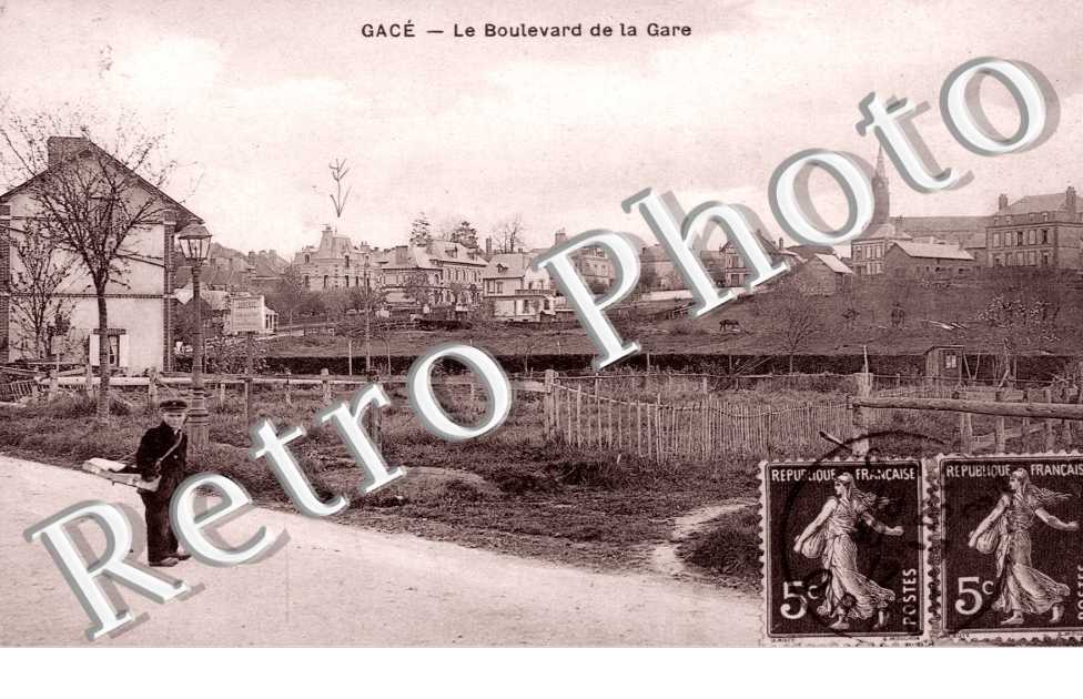 le boulevard de la gare