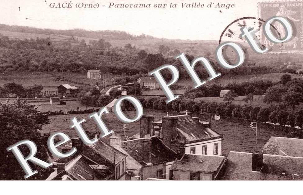 Panorama sur la Vallee d'Auge