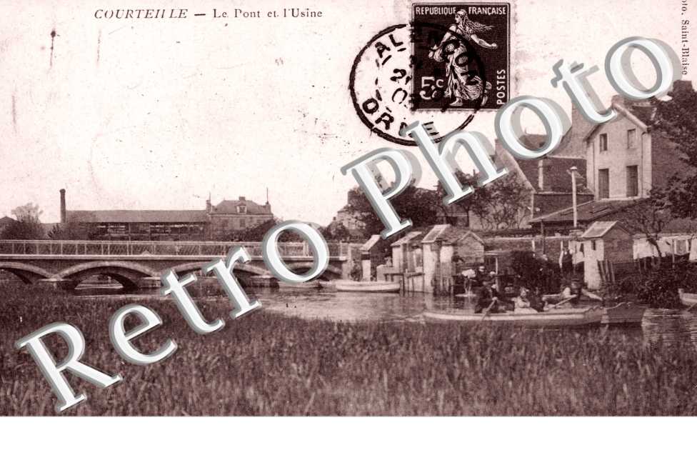le pont et l'usine