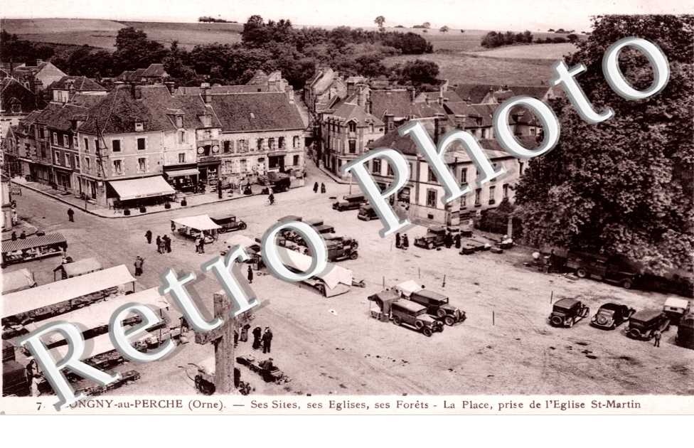 la place prise de l'eglise St martin
