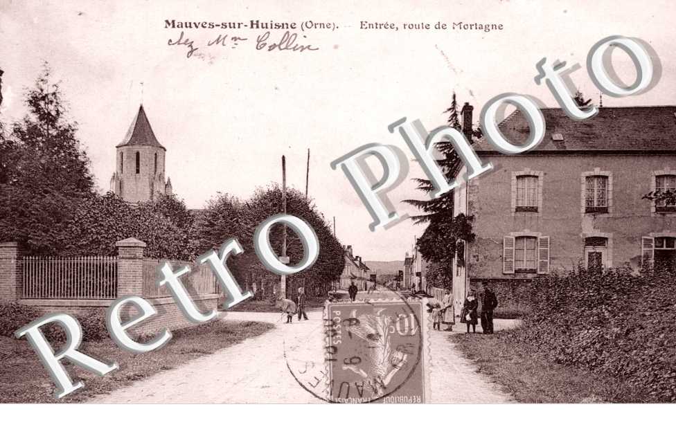 Entree, Route de Mortagne