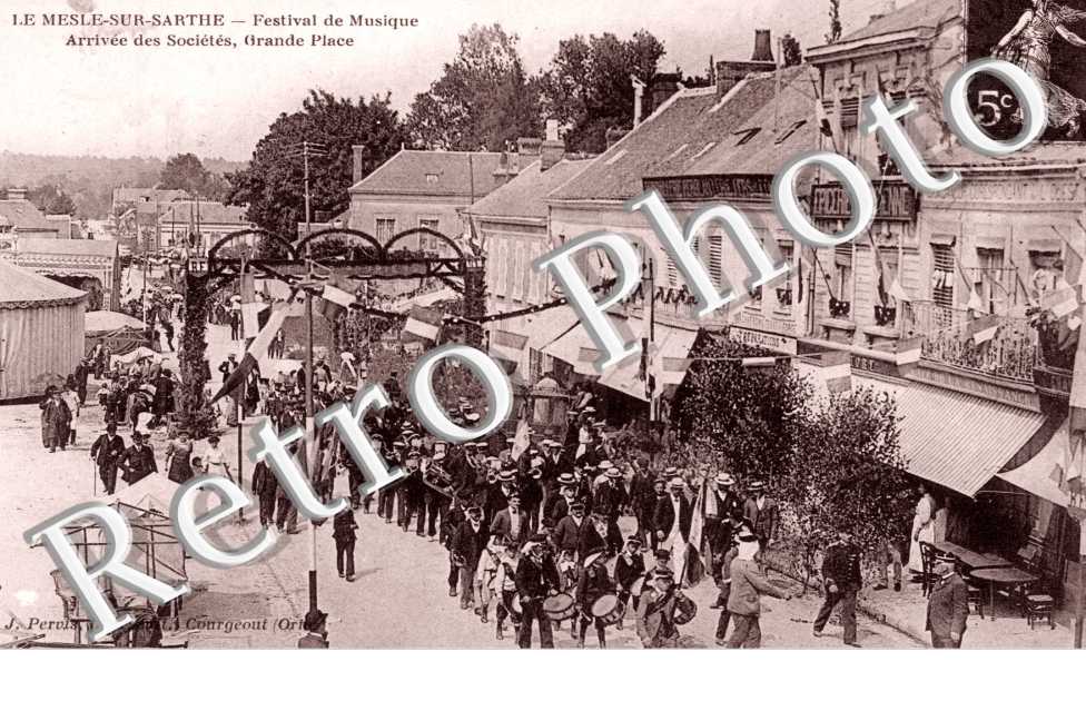 festival de musique - arrivee des societes