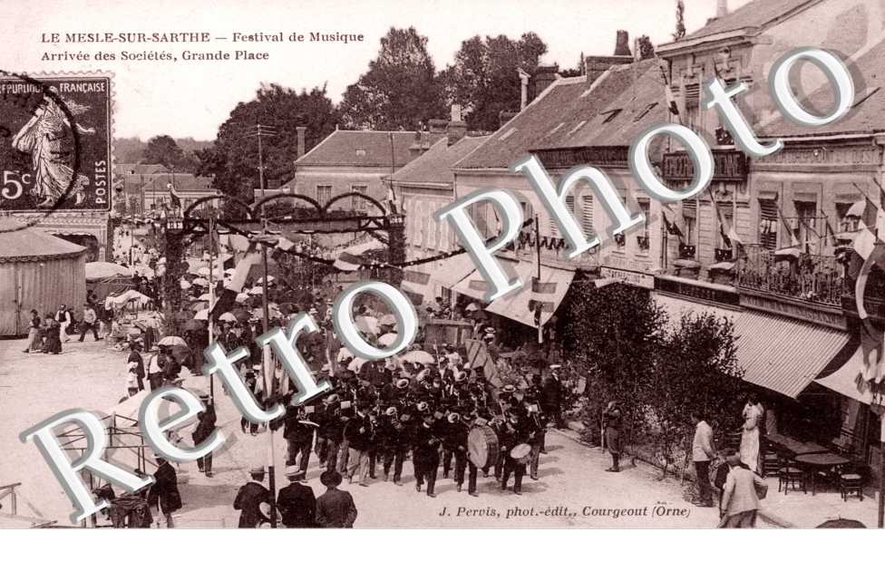 festival de musique - arrivee des societes