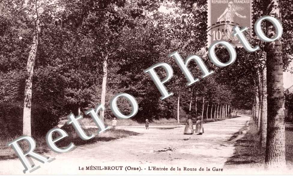 l'Entree de la Route de la Gare