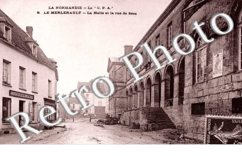 la Halle et la Rue de Sees