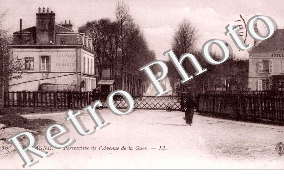 Perspective de l'Avenue de la Gare