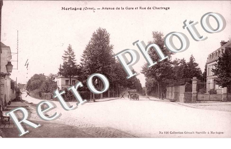 Avenue de la Gare et Rue de Chartrage