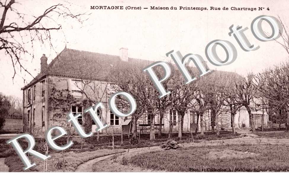 Maison du Printemps, rue de Chartrage 