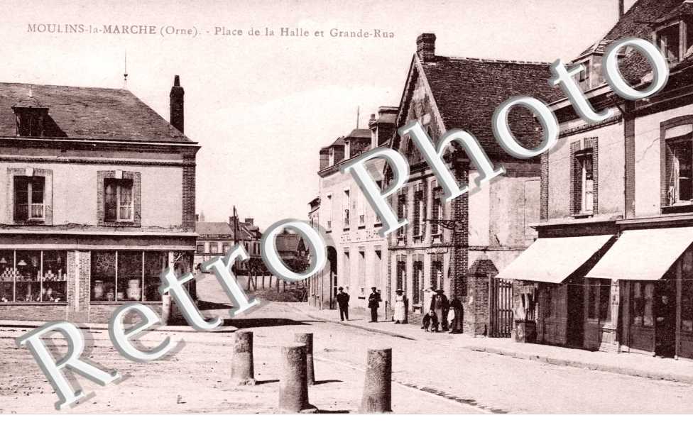 Place de la Halle et Grande Rue