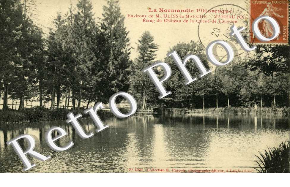 etang du chateau de la Queue-de-Louviere