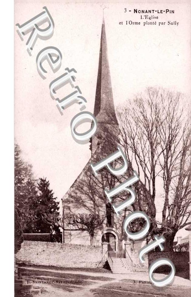 l'Orme devant l'Eglise