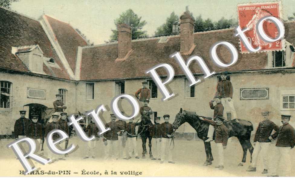 Ecole d'equitation, a la voltige