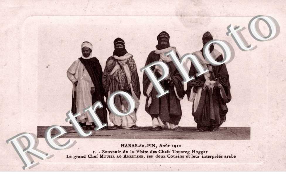 Souvenir de la visite des chefs Touareg Hoggar