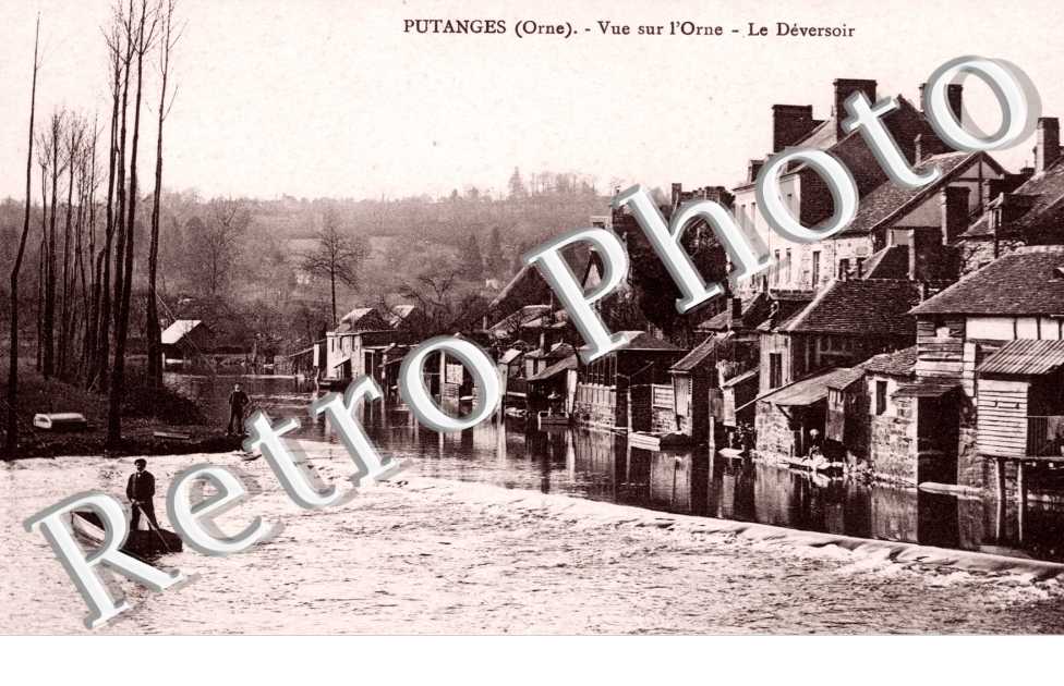 Vue sur l'Orne, le Deversoir