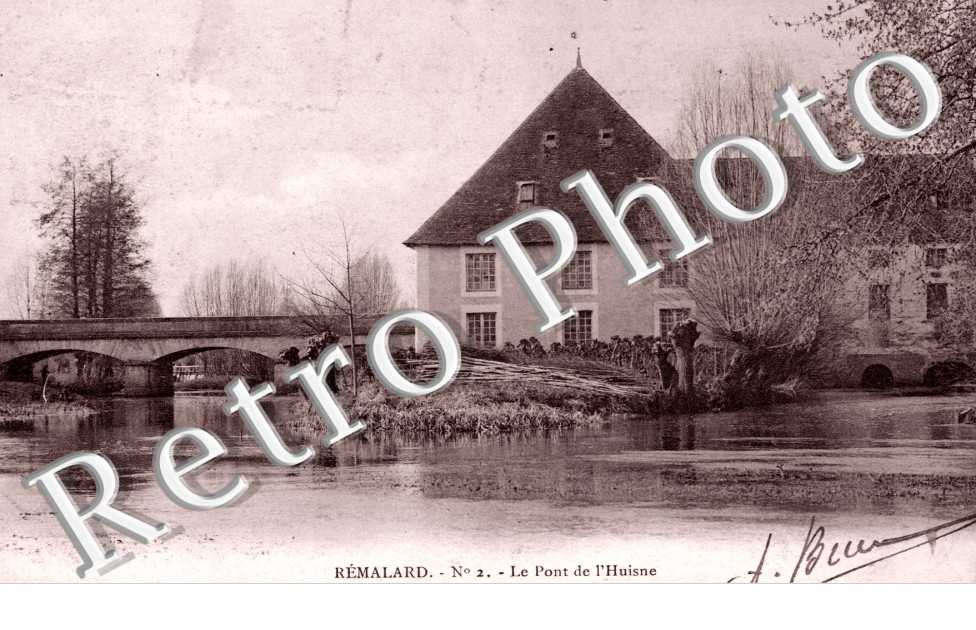 le pont de l'Huisne