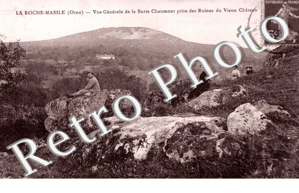 Vue generale de la Butte Chaumont